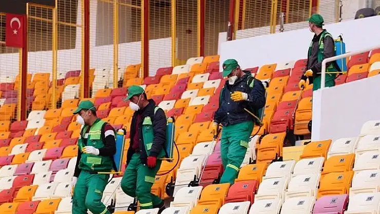 Yeni Malatyaspor - Trabzonspor maçı öncesi 'korona' önlemi