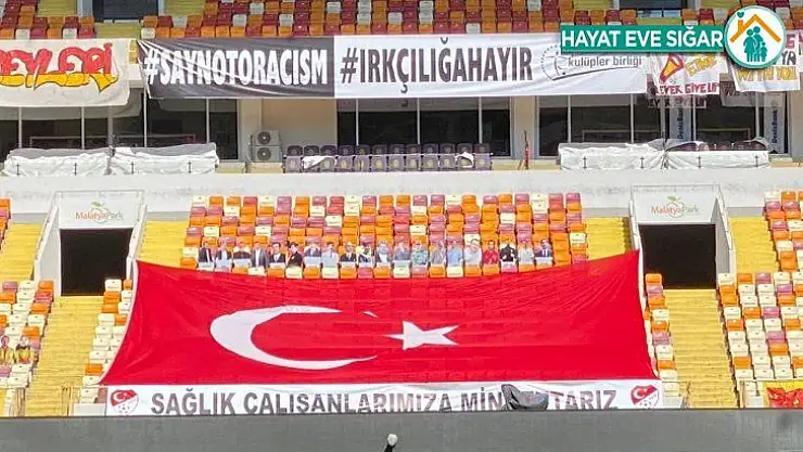 Yeni Malatyaspor, tribünleri ünlü isimlerle doldurdu