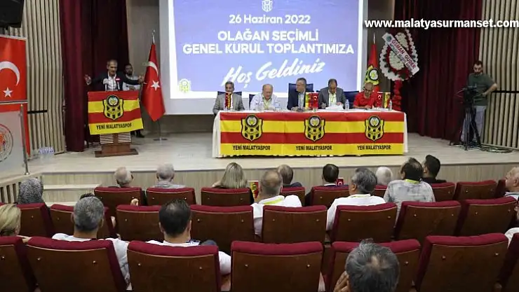 Yeni Malatyaspor'un başkanı Aziz Ayboğa oldu