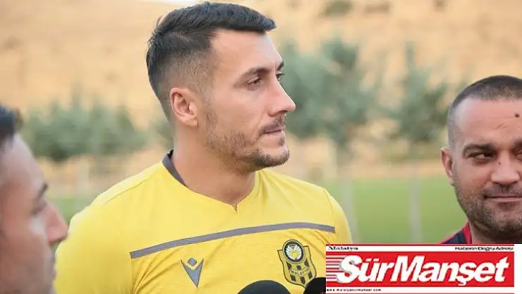 Yeni Malatyaspor'un golcüsü Jahovic'ten iddialı sözler