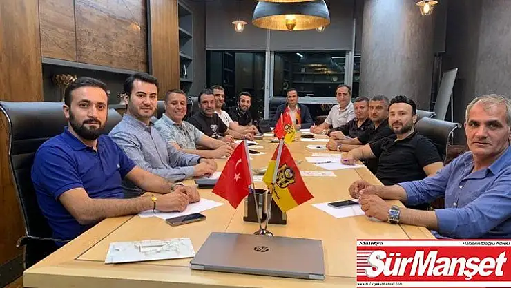 Yeni Malatyaspor yönetimi 'Futbol Köyü' için toplandı