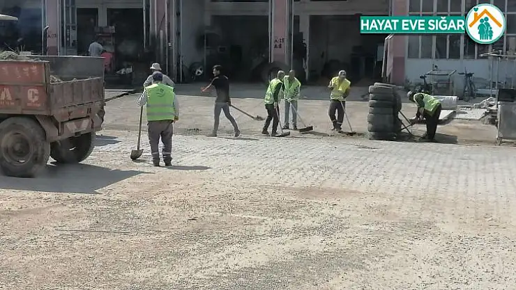 Yeni sanayi sitesinde genel temizlik