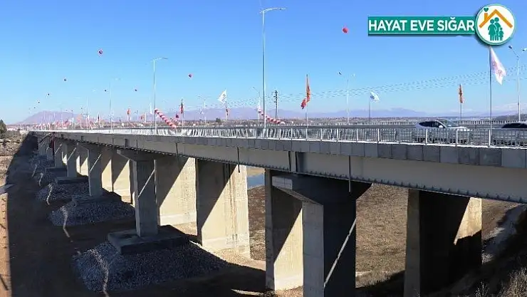 Yeni Tohma köprüsü Cumhurbaşkanı Erdoğan'ın da katılımı ile hizmete açıldı