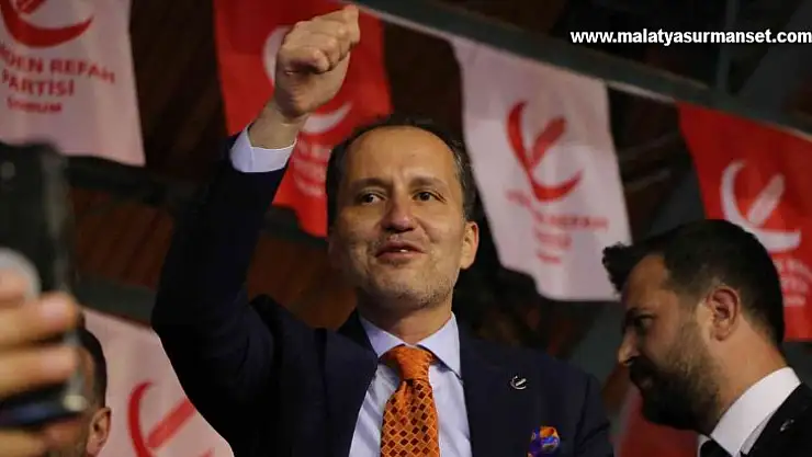 Yeniden Refah Partisi Genel Başkanı Erbakan: 'Milletimiz, İslam alemi, tüm ezilenler ve mazlumlar milli görüş iktidarını özledi'