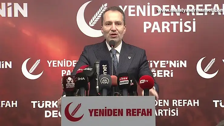 Genel Başkan Erbakan, İl Başkanları Toplantısı'nda konuştu