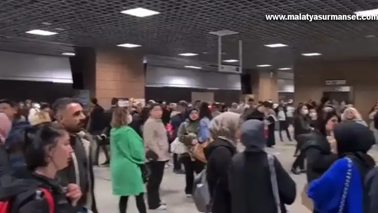 Yenikapı Marmaray'da raylara atlayan bir kişi intihar etti