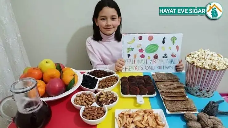Yerli Malı haftasını evde kutladılar