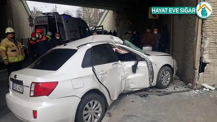 Yeşilköy'de trafik kazası: 1 yaralı