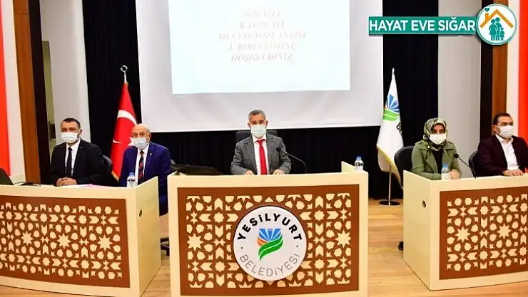 Yeşilyurt Belediye Meclisi, Kasım ayı çalışmalarına başladı