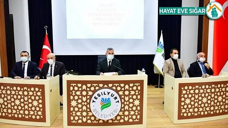 Yeşilyurt Belediye Meclisi Kasım ayı çalışmalarını tamamladı