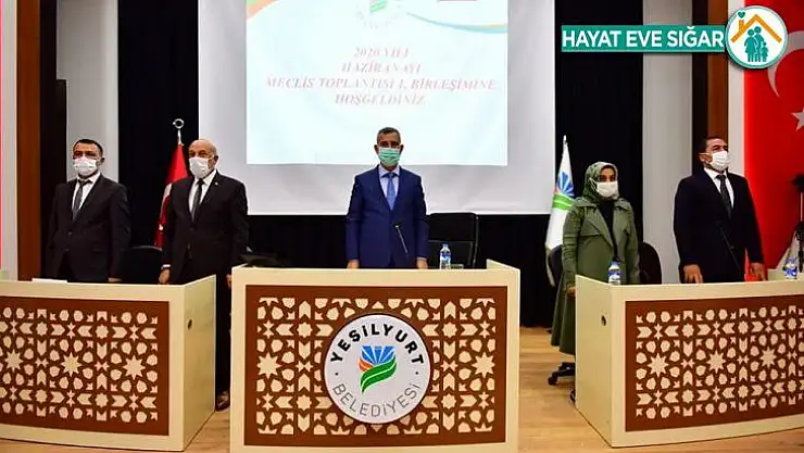 Yeşilyurt Belediye Meclisi seçimle toplantılara başladı