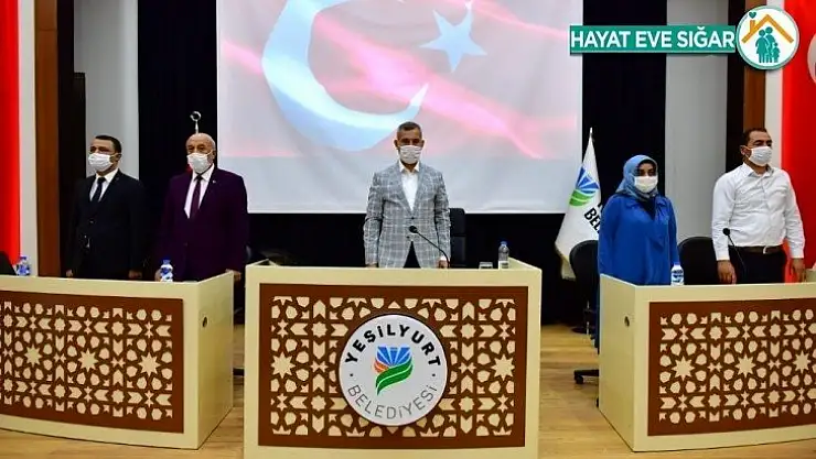 Yeşilyurt Belediye Meclisinde imar görüşüldü