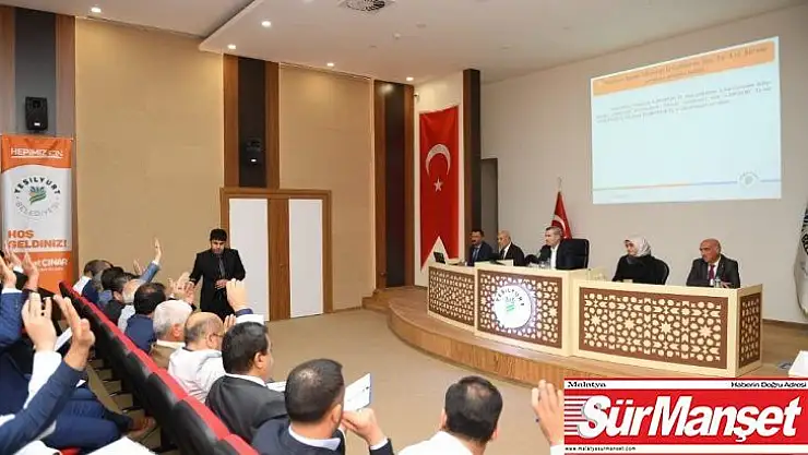 Yeşilyurt belediye meclisinin toplantıları canlı yayınlanıyor