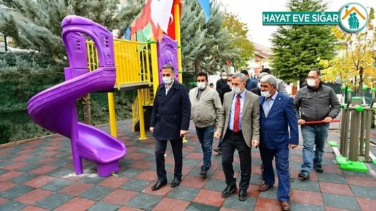 Yeşilyurt Belediyesi Bahçebaşı Parkı hizmete girdi