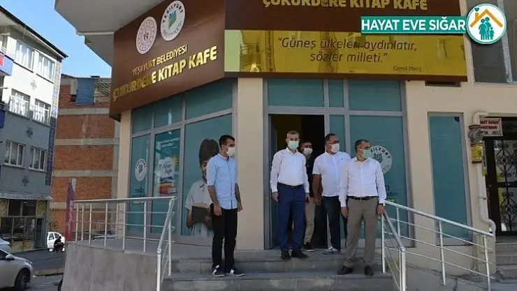 Yeşilyurt Belediyesi Çukurdere Kitap Kafe tamamlandı