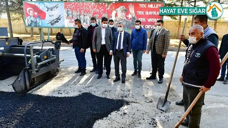 Yeşilyurt Belediyesi, kış öncesinde çalışmaları hızlandırdı