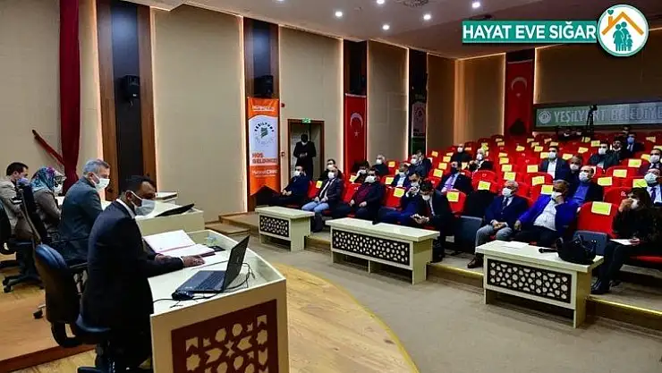 Yeşilyurt Belediyesi Meclisi Mart ayı toplantısı yapıldı
