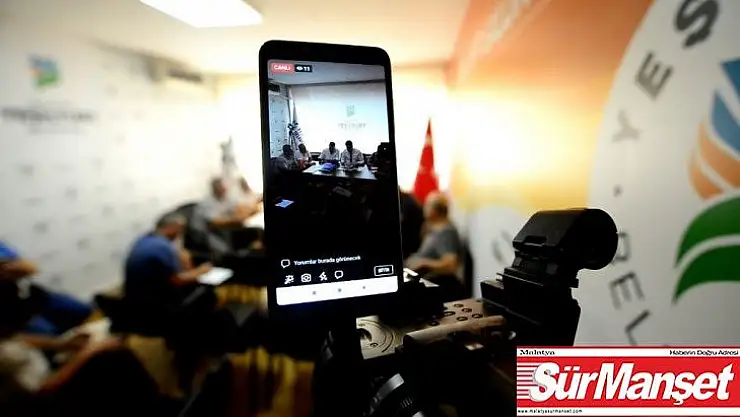 Yeşilyurt Belediyesi'nde ihaleler artık canlı yayınlanıyor