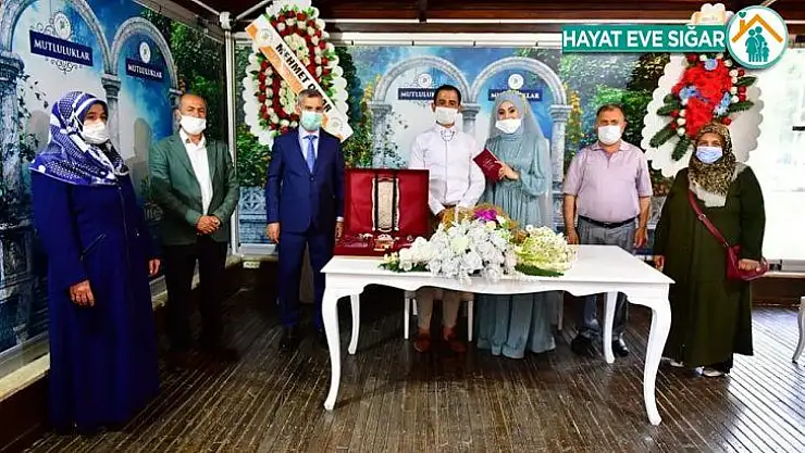 Yeşilyurt Belediyesi'nde nikah işlemleri normalleşme sürecine uygun yapılıyor