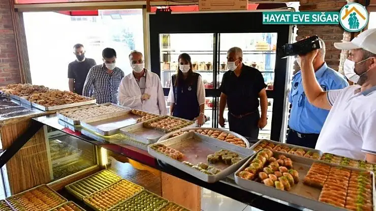 Yeşilyurt Belediyesi'nden bayram denetimi