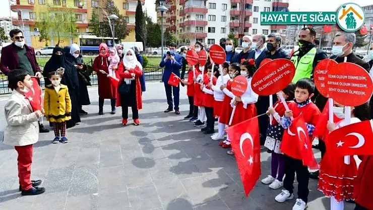 Yeşilyurt Belediyesi'nden Şehit Fethi Sekin'e vefa