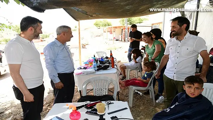 Yeşilyurt Belediyesinin 'İyilik Makası' Projesi Depremzede Çocuklara Umut Aşılıyor
