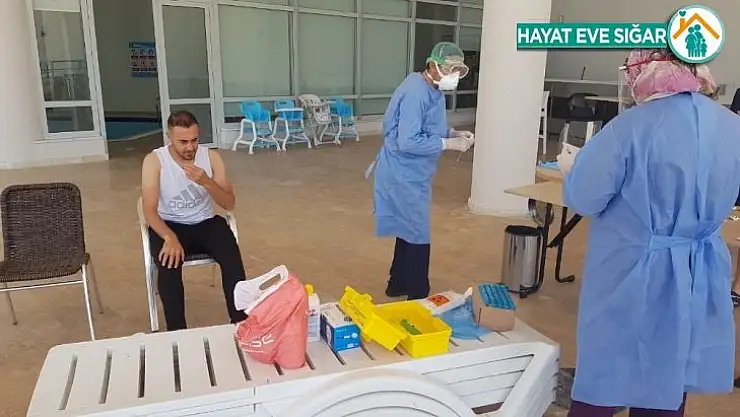 Yeşilyurt Belediyespor'a kamp öncesi Covid-19 testi