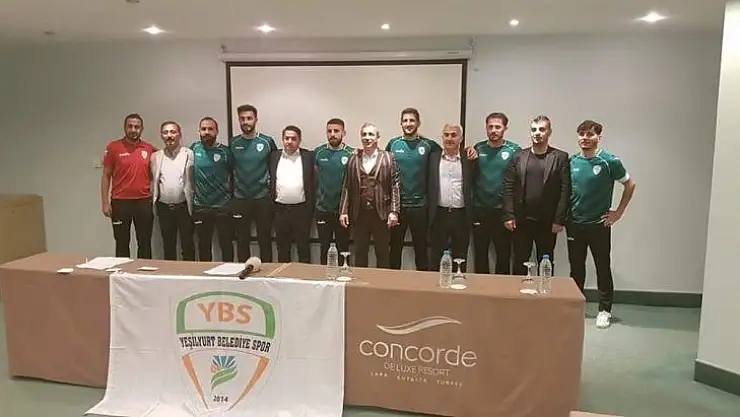 Yeşilyurt Belediyespor'dan yeni transferlere toplu imza
