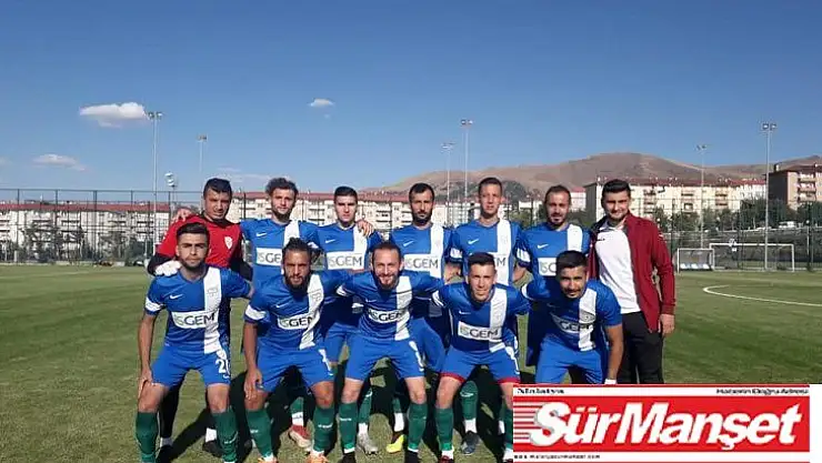 Hazırlık maçında Dersimspor ile karşılaştı