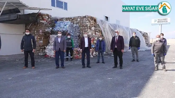 Yeşilyurt'ta 557 ton atık toplandı 9 bin 469 ağacın kesilmesi önlendi