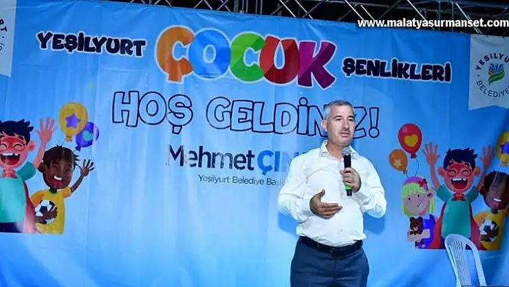 Yeşilyurt'ta Çocuk Şenliği heyecanı