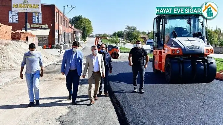 Yeşilyurt'ta yol yenileme çalışmalarına öncelik