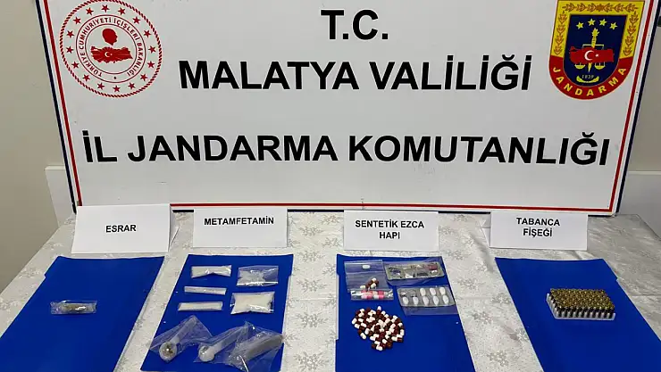 Yeşilyurt ve Battalgazi'de Uyuşturucu Operasyonu 1 Tutuklama