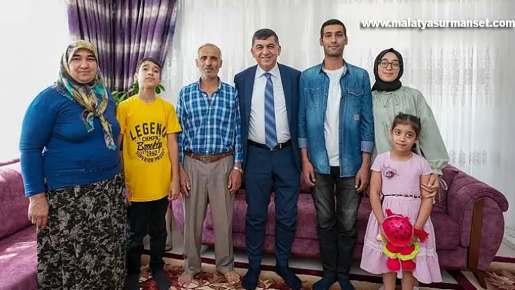 YKS öncesi öğrencilere moral ziyareti