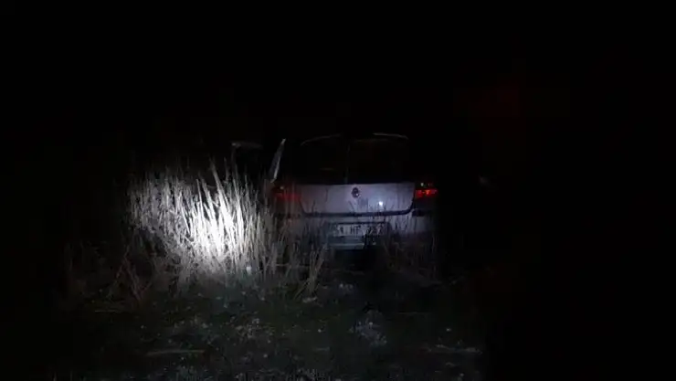 Yoldan çıkan otomobil şarampole yuvarlandı: 1 yaralı