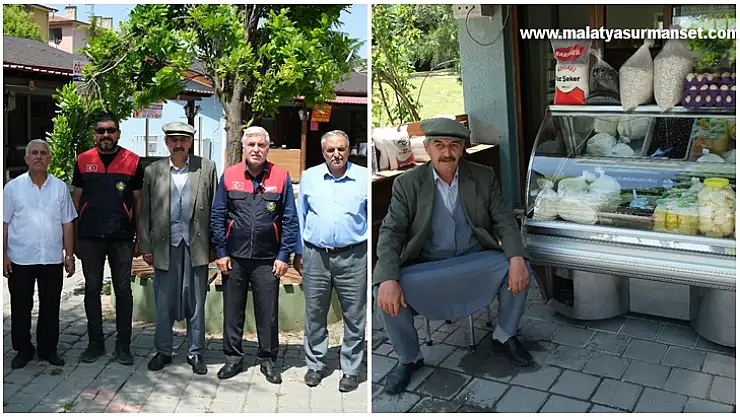 Yöresel Ürünler Pazarı'nda Faaliyete Başlayan Peynirci Esnaflarından Başkan Gürkan'a Teşekkür