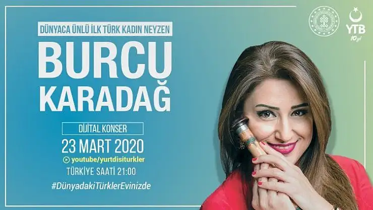 YTB'den, Korona virüs nedeniyle evinde kalan Türk vatandaşlarına dijital moral konserleri