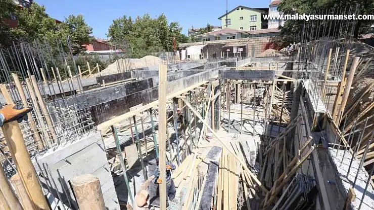Zabıta müdürlüğü yeni hizmet binasının inşa çalışmaları başladı