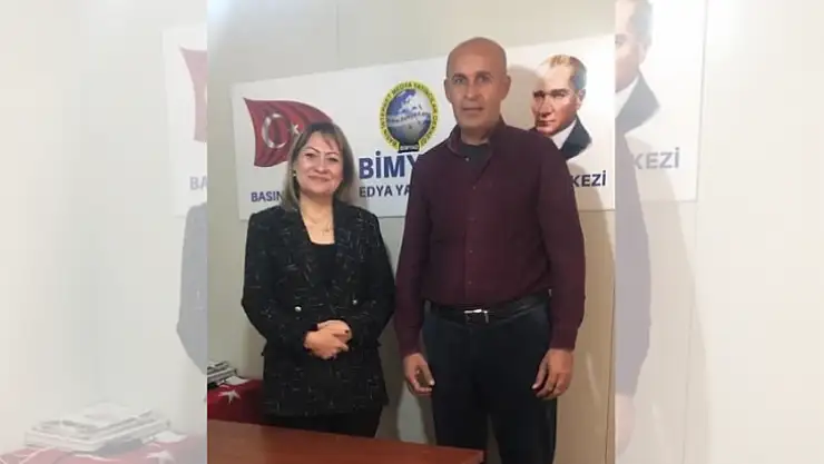 Zaviye Mahallesi Muhtar Adayı Farımaz'dan BİMYAD'a Ziyaret