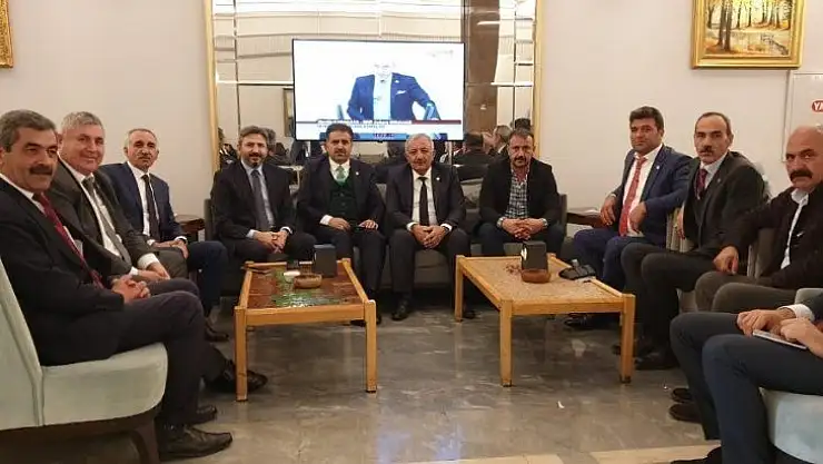 Ziraat odası başkanları milletvekilleriyle görüştü