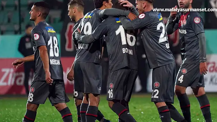 Ziraat Türkiye Kupası: Fatih Karagümrük: 3 - Kırşehir Futbol Kulübü: 1