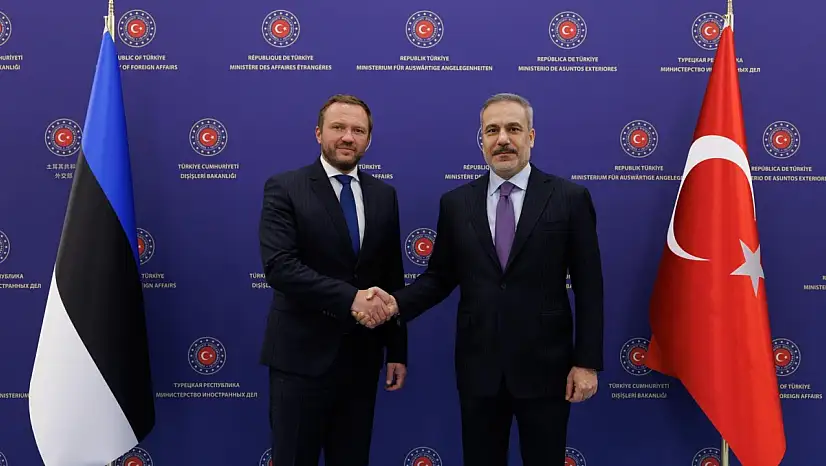 Bakan Fidan, Estonyalı mevkidaşı ile görüştü