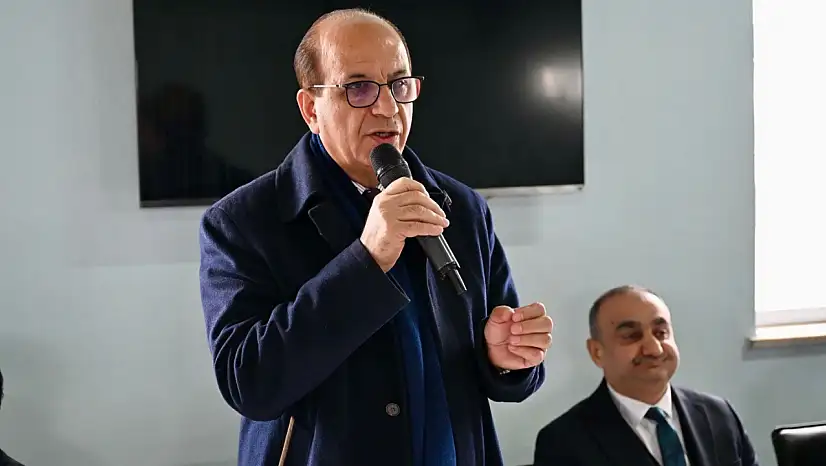 Başkan Geçit'ten personele teşekkür ziyareti