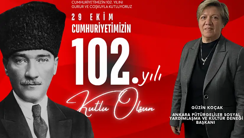 Başkan Koçak'tan 29 Ekim Cumhuriyet Bayramı Mesajı