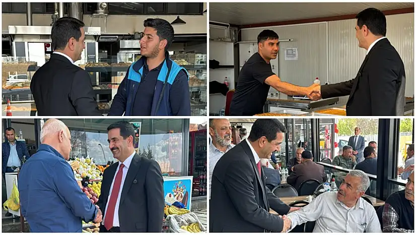 Başkan Taşkın Esnafla Gönül Bağı Kurmaya Devam Ediyor