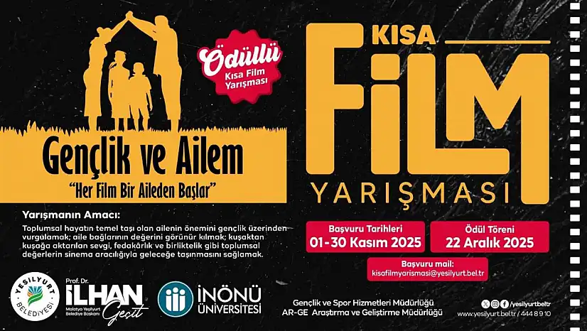 Belediyeden Aile Yılı'na özel kısa film yarışması