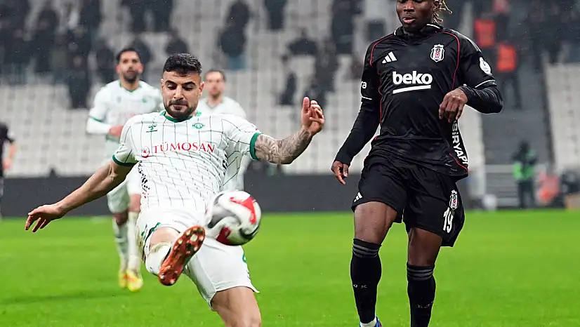 Beşiktaş Evinde Kazandı! Konyaspor'u 2-1'le Geçti