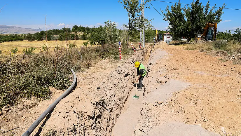 Bindal'da 38 Yıllık  Şebeke Yenileniyor