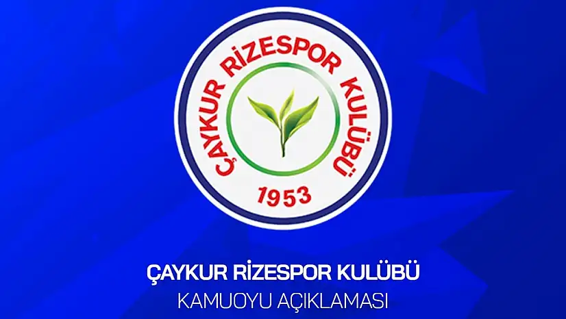Çaykur Rizespor'dan VAR tepkisi