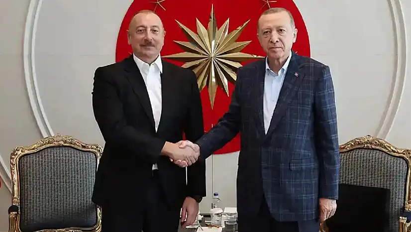 Cumhurbaşkanı Erdoğan, Aliyev ile görüştü